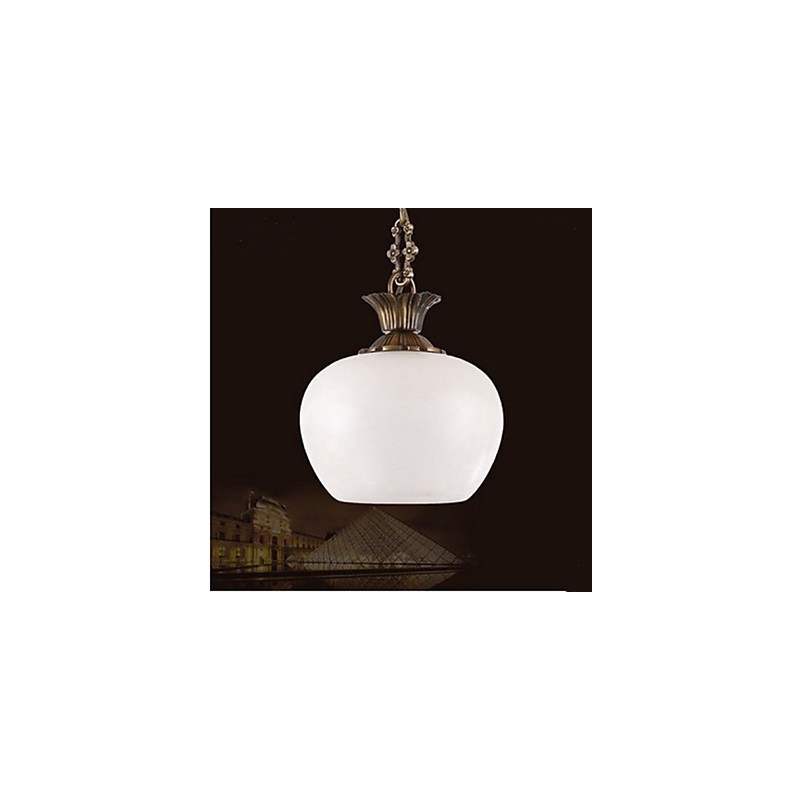 The Spanish Marble Copper Single Chandelier lighting