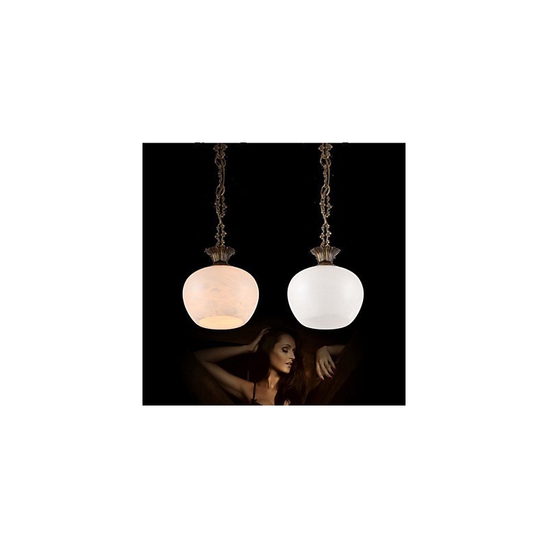 The Spanish Marble Copper Single Chandelier lighting