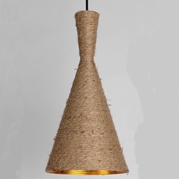 Retro chandelier industrial Hemp