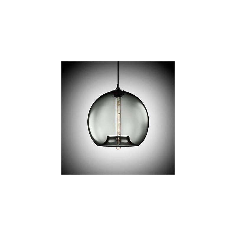 Retro Creative Single Head Glass Pendant Lamp Cafe In The Goldfish Bowl
