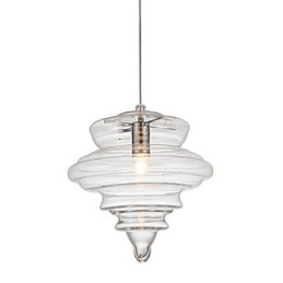 Pendant Lamp 1 Light Modern SimplicityColorless Clear Glass
