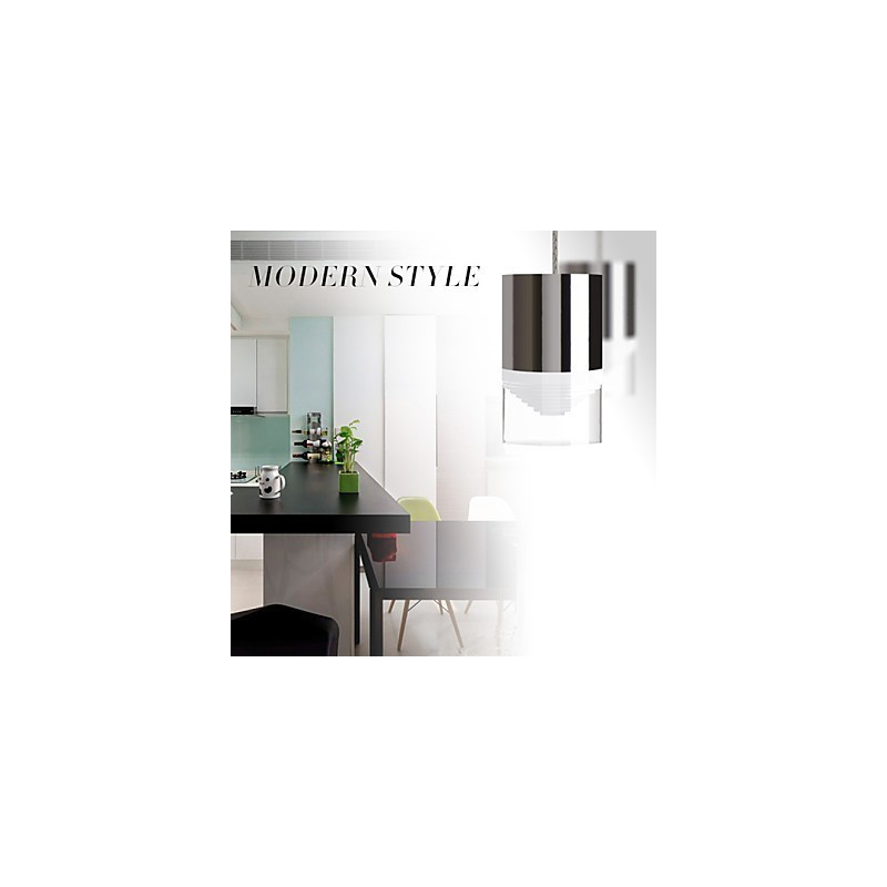 3 Lights Pendant Light Modern Contemporary Metal