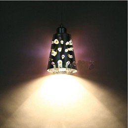 Simple table 3D Glass Creative Pendant