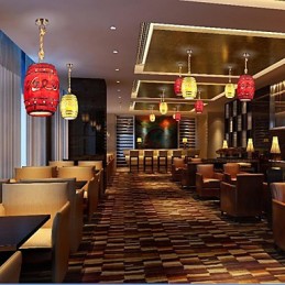 Modern Minimalist Decoration Cask Resin Chandelier