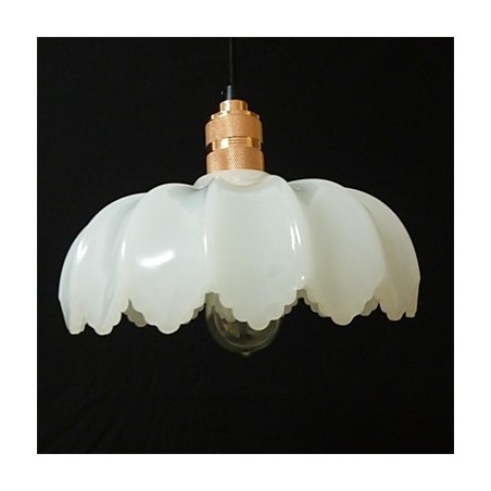 Creative Retro Old Shanghai flower lounge chandelier Glass Chandelier