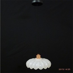 Creative Retro Old Shanghai flower lounge chandelier Glass Chandelier