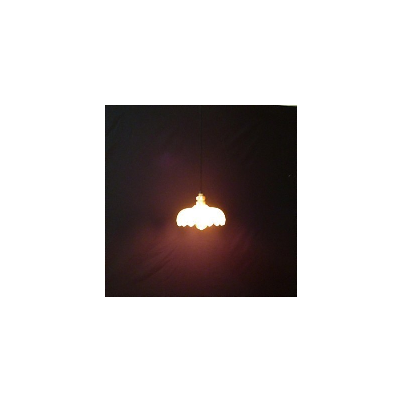 Creative Retro Old Shanghai flower lounge chandelier Glass Chandelier