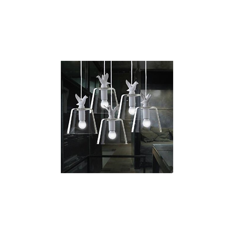 Single Head Ducklings Birds Glass Chandelier Meals Chandelier