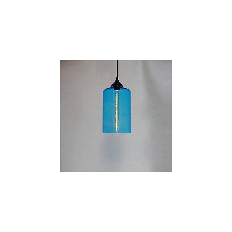 Bottle Design Pendant 1 Light Concise Iron Painting