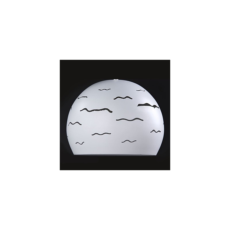 Simple Modern Creative of Real White Iron lighting