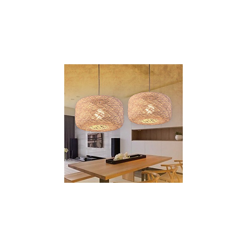 European Fashion Chandelier Modern Minimalist Home Rattan Balls Chandelier