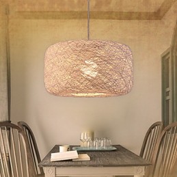 European Fashion Chandelier Modern Minimalist Home Rattan Balls Chandelier