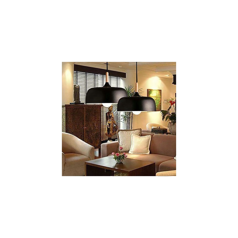 Country Painting Metal Pendant Light