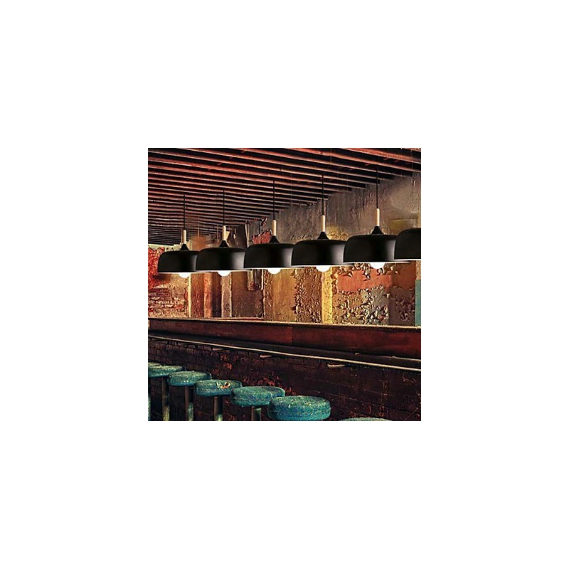 Country Painting Metal Pendant Light