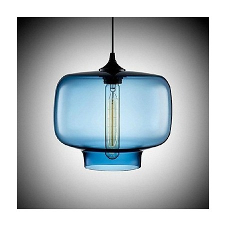 Bottle Design Pendant 1 Light Concise Iron Painting