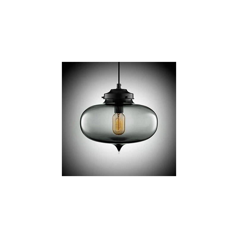 Bubble Design Pendant 1 Light Minimalist Iron Painting
