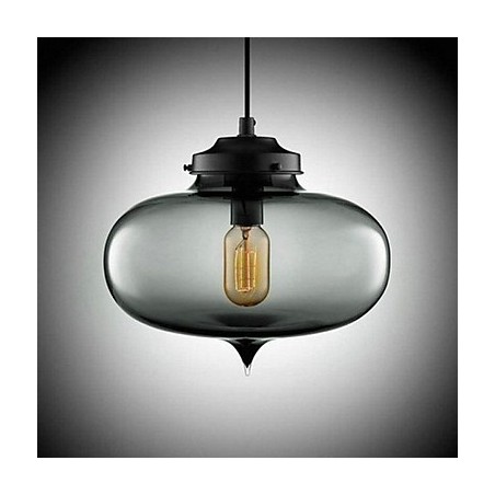 Bubble Design Pendant 1 Light Minimalist Iron Painting