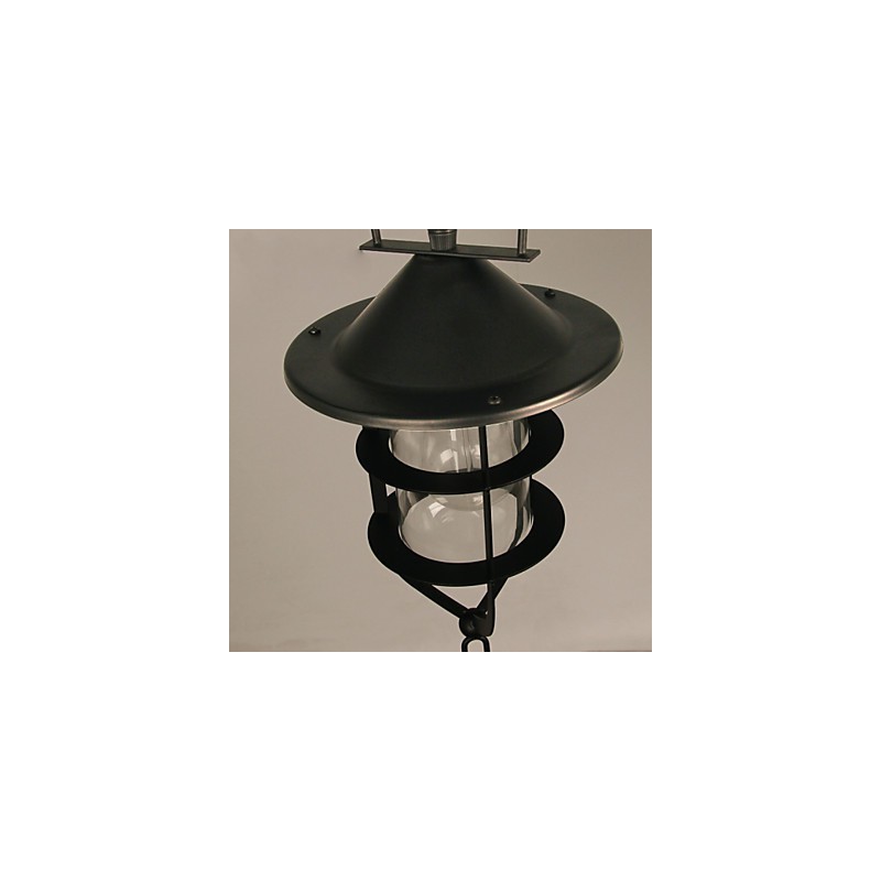 Retro Mini Style Painting Metal Pendant Light