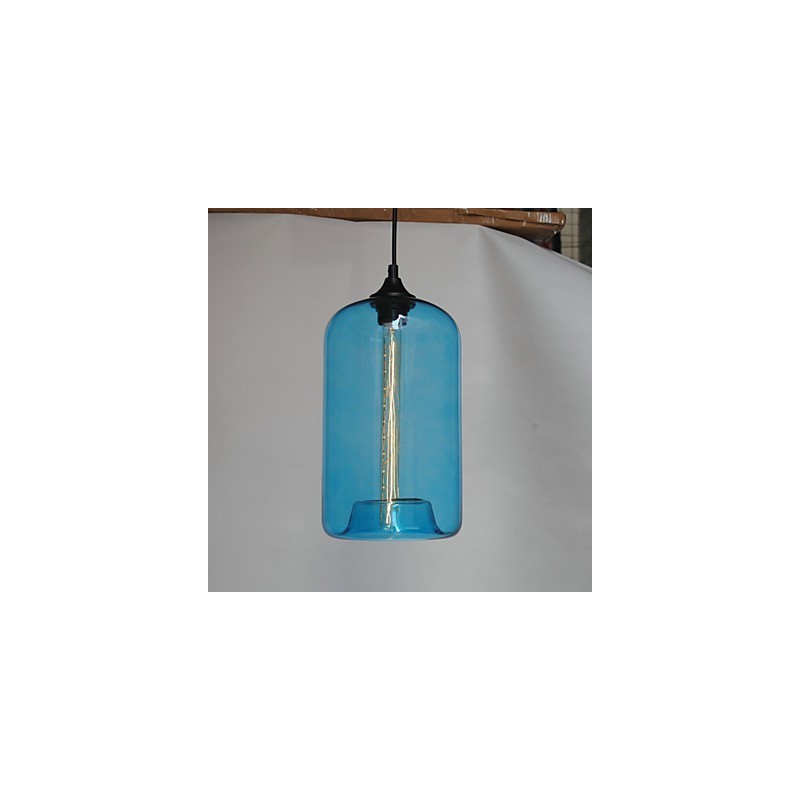 Bottle Design Pendant 1 Light Minimalist Iron Painting
