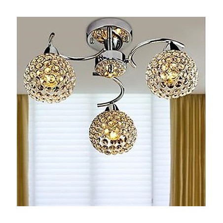 Dome Light of Modern Crystal Absorb Dome Light Meals Chandelier Droplight Sitting