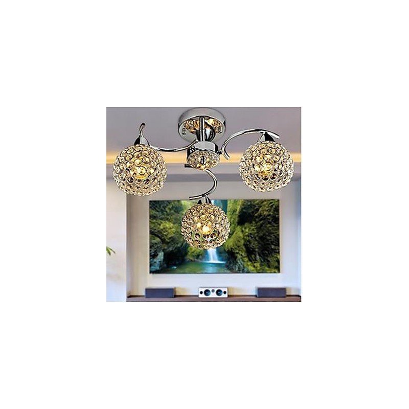 Dome Light of Modern Crystal Absorb Dome Light Meals Chandelier Droplight Sitting