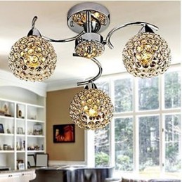 Dome Light of Modern Crystal Absorb Dome Light Meals Chandelier Droplight Sitting