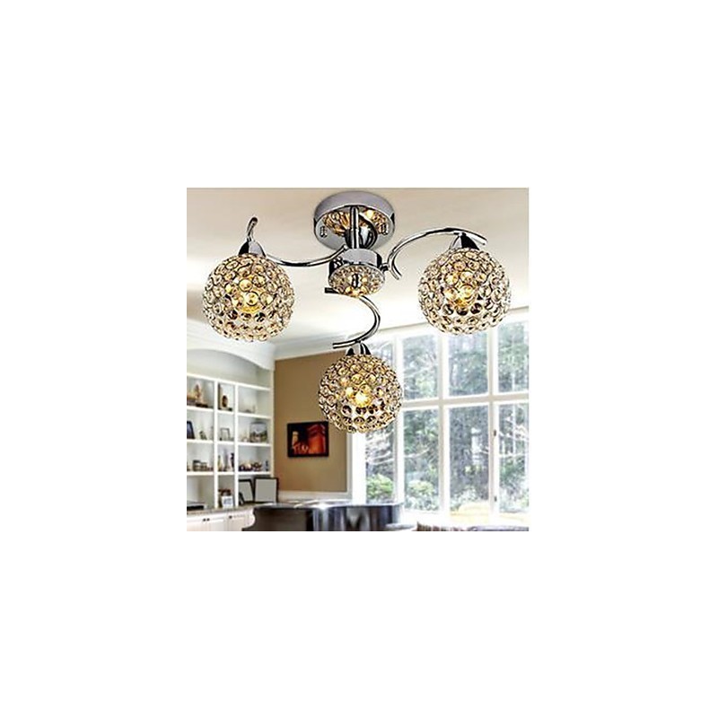 Dome Light of Modern Crystal Absorb Dome Light Meals Chandelier Droplight Sitting