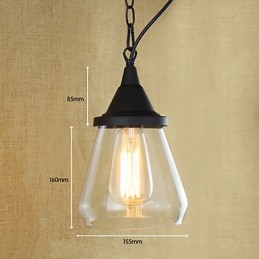 Pendant Lights Traditional Classic Vintage Retro Country Garage Metal