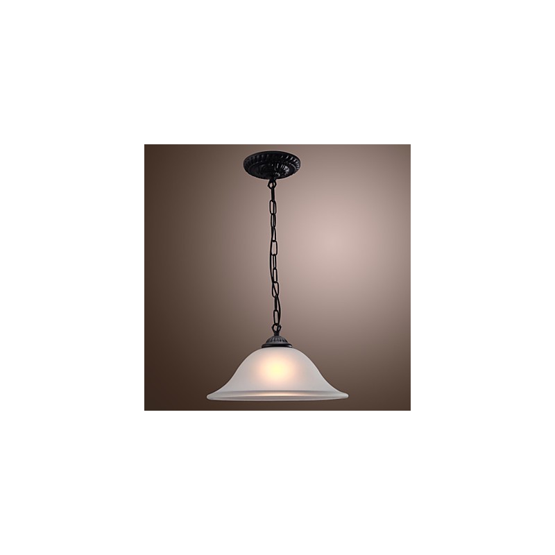 Traditional Classic Bowl Mini Style Bronze Pendant Light