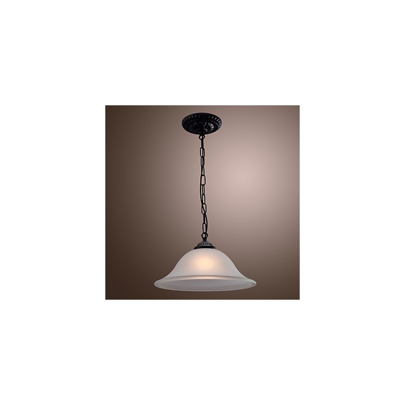 Traditional Classic Bowl Mini Style Bronze Pendant Light