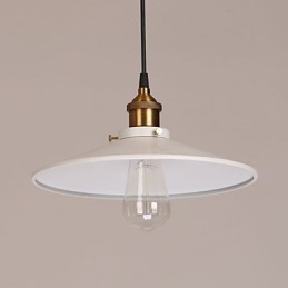 Vintage Painting Metal Pendant Light