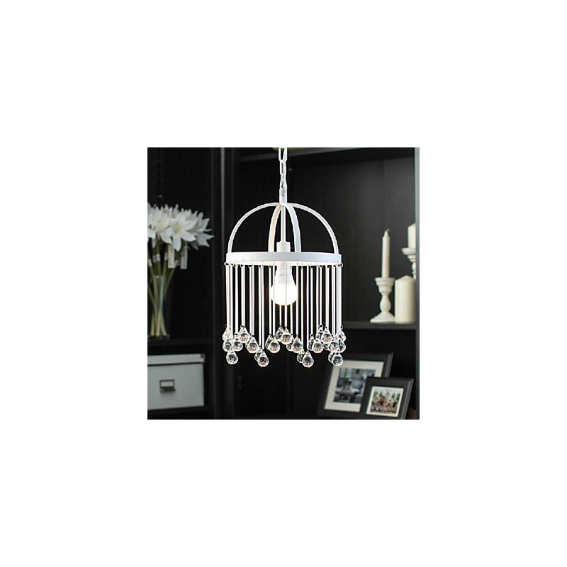 Modern Contemporary Traditional Classic Crystal Mini Style Painting Metal Pendant Light