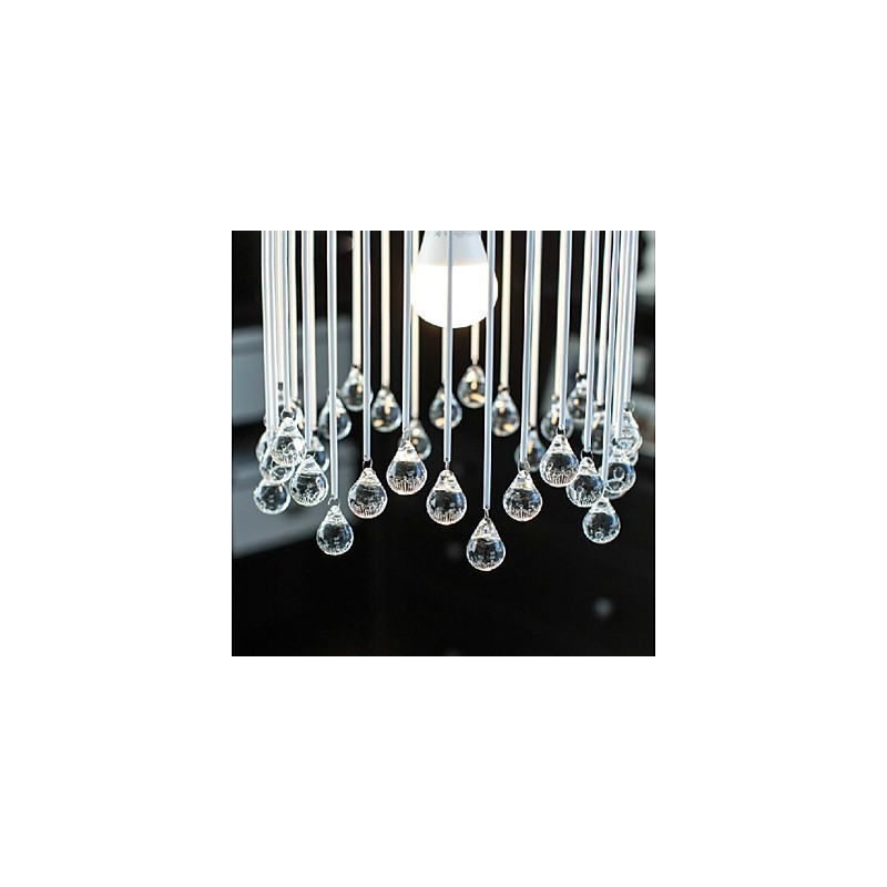 Modern Contemporary Traditional Classic Crystal Mini Style Painting Metal Pendant Light