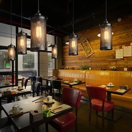 Creative Metal Mesh Pendant Light Simple Pendant Lamps Cafe Pendant Lamp