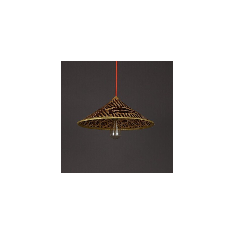 Bamboo Hat Chandelier Chandelier Lamp Fish People Hats