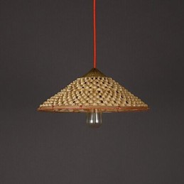 Vintage Farm Straw Bamboo Chandelier Chandelier Chandelier