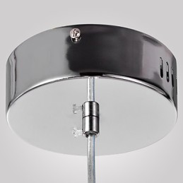Modern Contemporary Mini Style Chrome Pendant Light