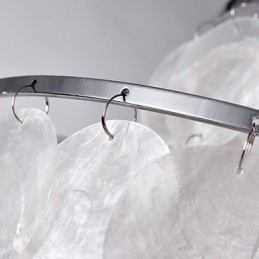 Modern Contemporary Mini Style Chrome Pendant Light