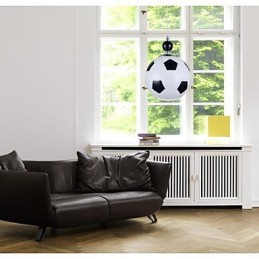 Modern Contemporary Chrome Metal Pendant Light