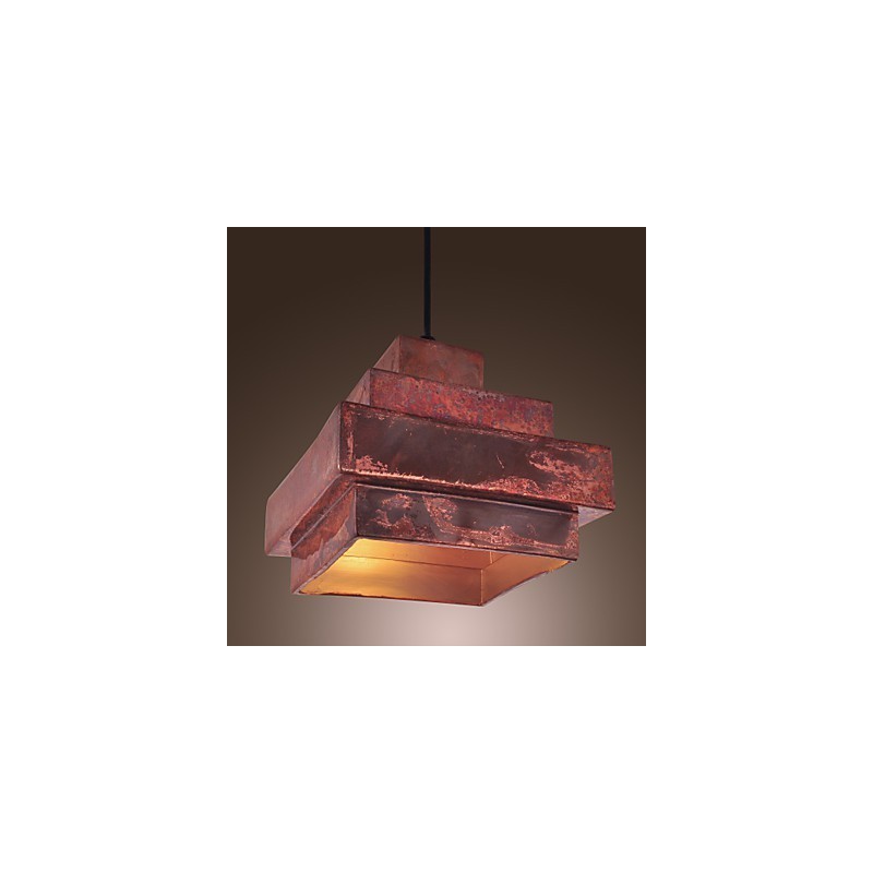Traditional Classic Mini Style Painting Pendant Light