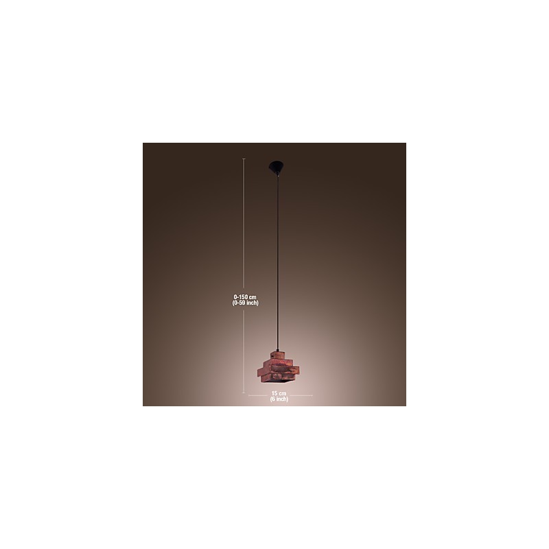 Traditional Classic Mini Style Painting Pendant Light