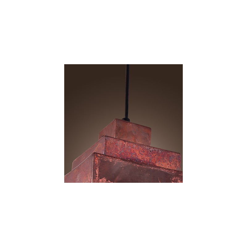 Traditional Classic Mini Style Painting Pendant Light