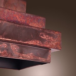 Traditional Classic Mini Style Painting Pendant Light