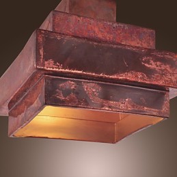 Traditional Classic Mini Style Painting Pendant Light