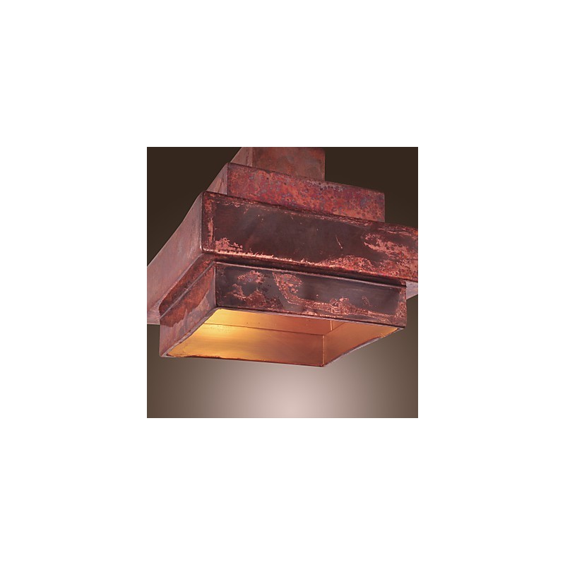 Traditional Classic Mini Style Painting Pendant Light