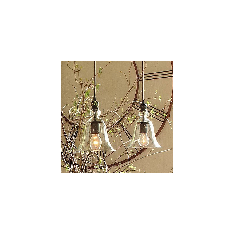 Traditional Classic Vintage Bowl Mini Style Pendant Light