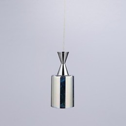 Dream laser Engraving Chrome Plated pendant lamp L