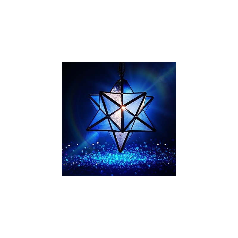 30CM Artistic Individuality Creative Porch Modern Stars Droplight Lamp