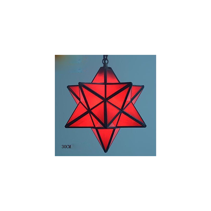 30CM Artistic Individuality Creative Porch Modern Stars Droplight Lamp