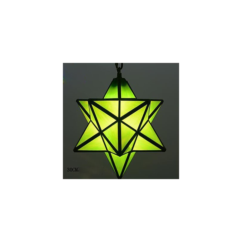 30CM Artistic Individuality Creative Porch Modern Stars Droplight Lamp